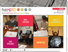 Tablet Screenshot of pedimind.org